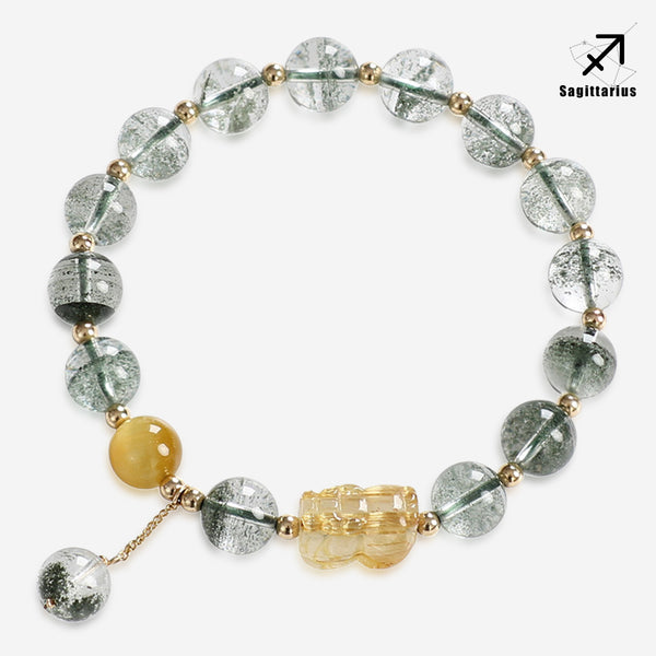 Sagittarius gemstone bracele