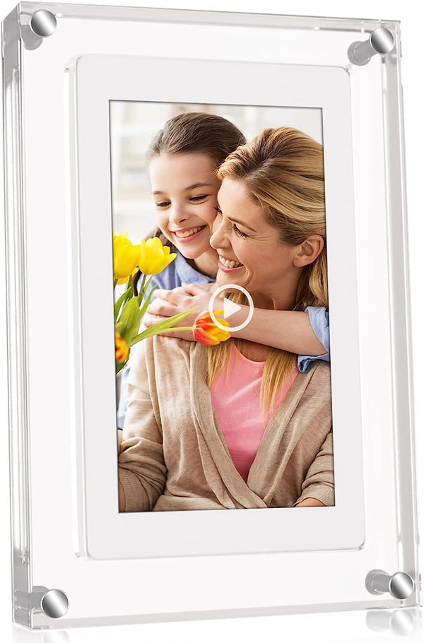 Acrylic Video Frame, Perfect for Home Decor and Heartfelt Gifts