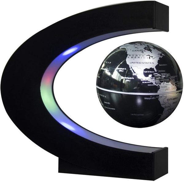 Floating Globe with LED Lights