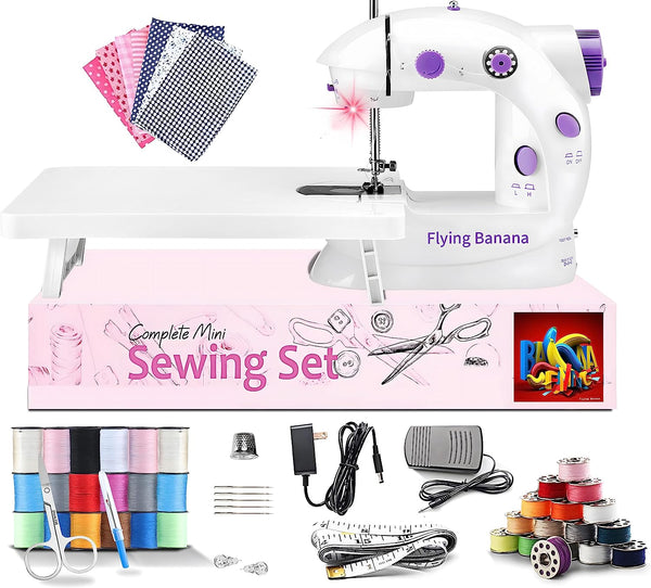 Mini Sewing Machine with Upgrade Extension Table