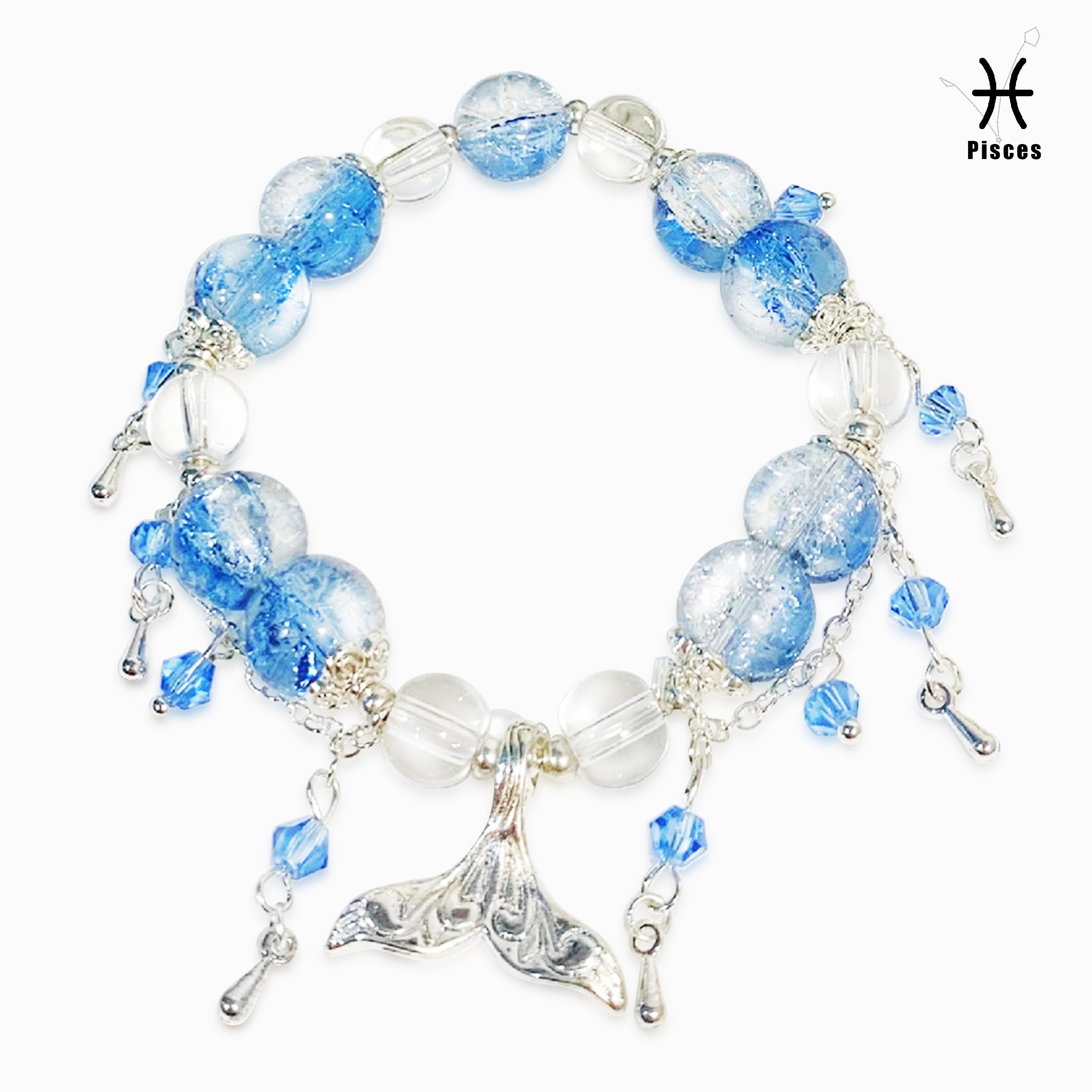 Pisces gemstone bracelet – Projection Jewelry