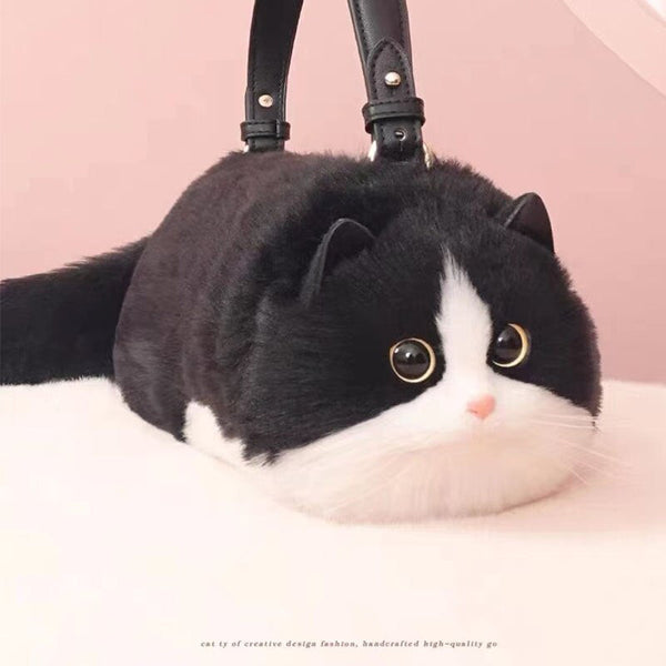 Plush Cat Bag