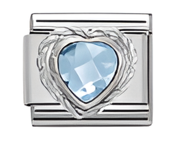 Silver Love - Light Blue