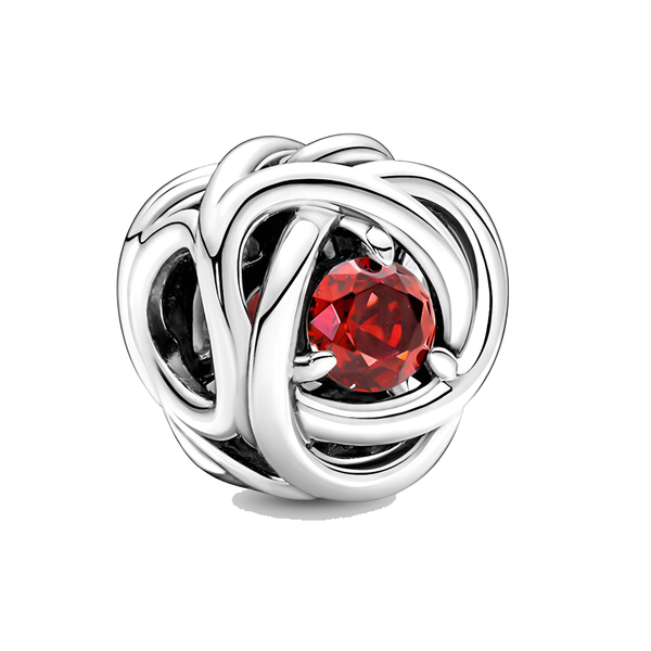 Red inner diamond DIY bead string